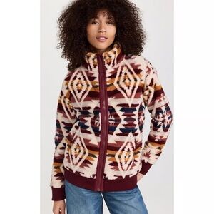 Faherty X Lehi ThunderVoice Eagle Hight Pile Fleece Jacket